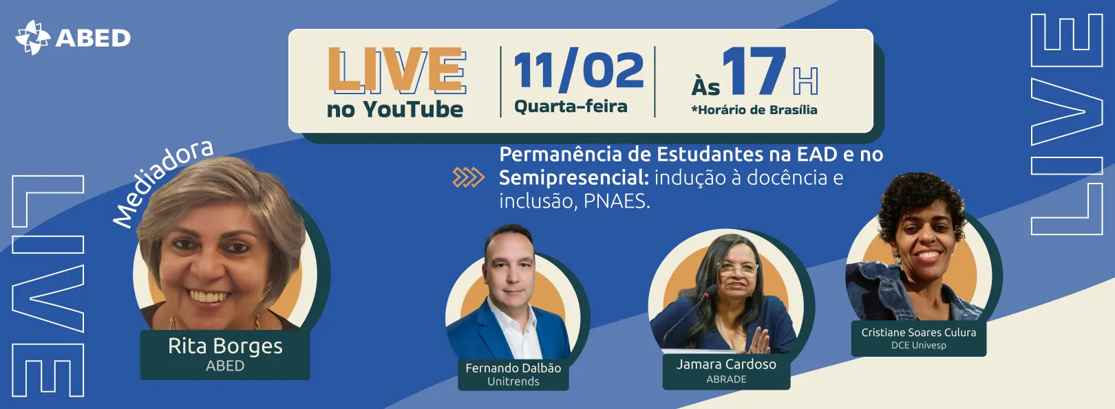 LIVE ABED 11/02 - Perman�ncia de Estudantes na EaD