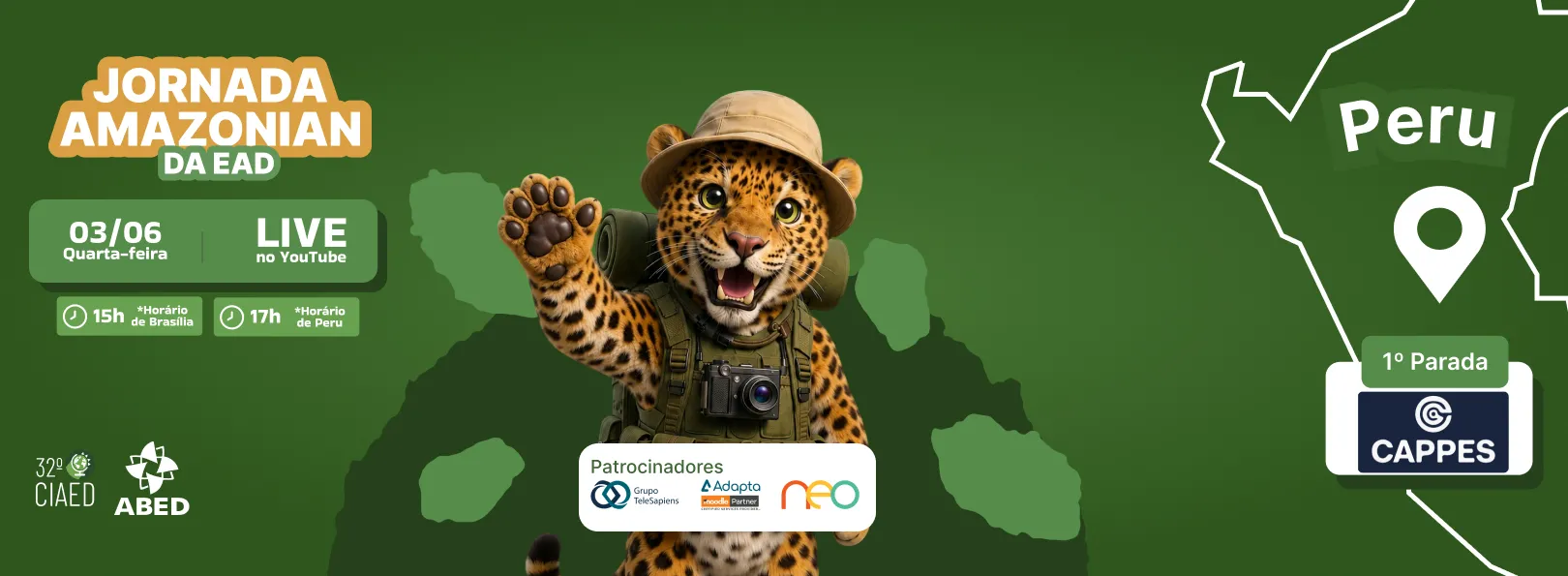 Jornada Amazonian da EaD - 1� parada
