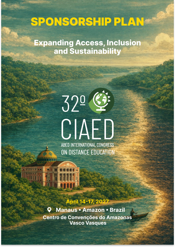 Pôster do 32º CIAED em Inglês