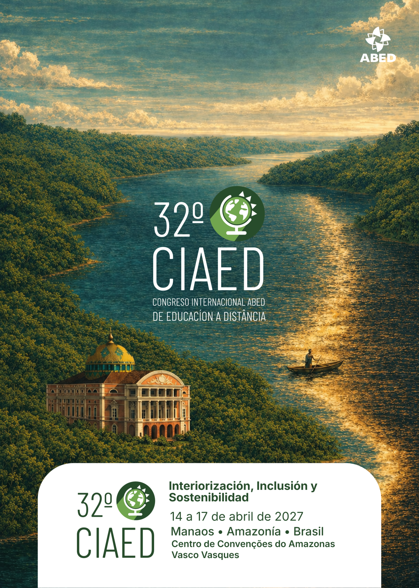 Pôster do 32º CIAED em Espanhol