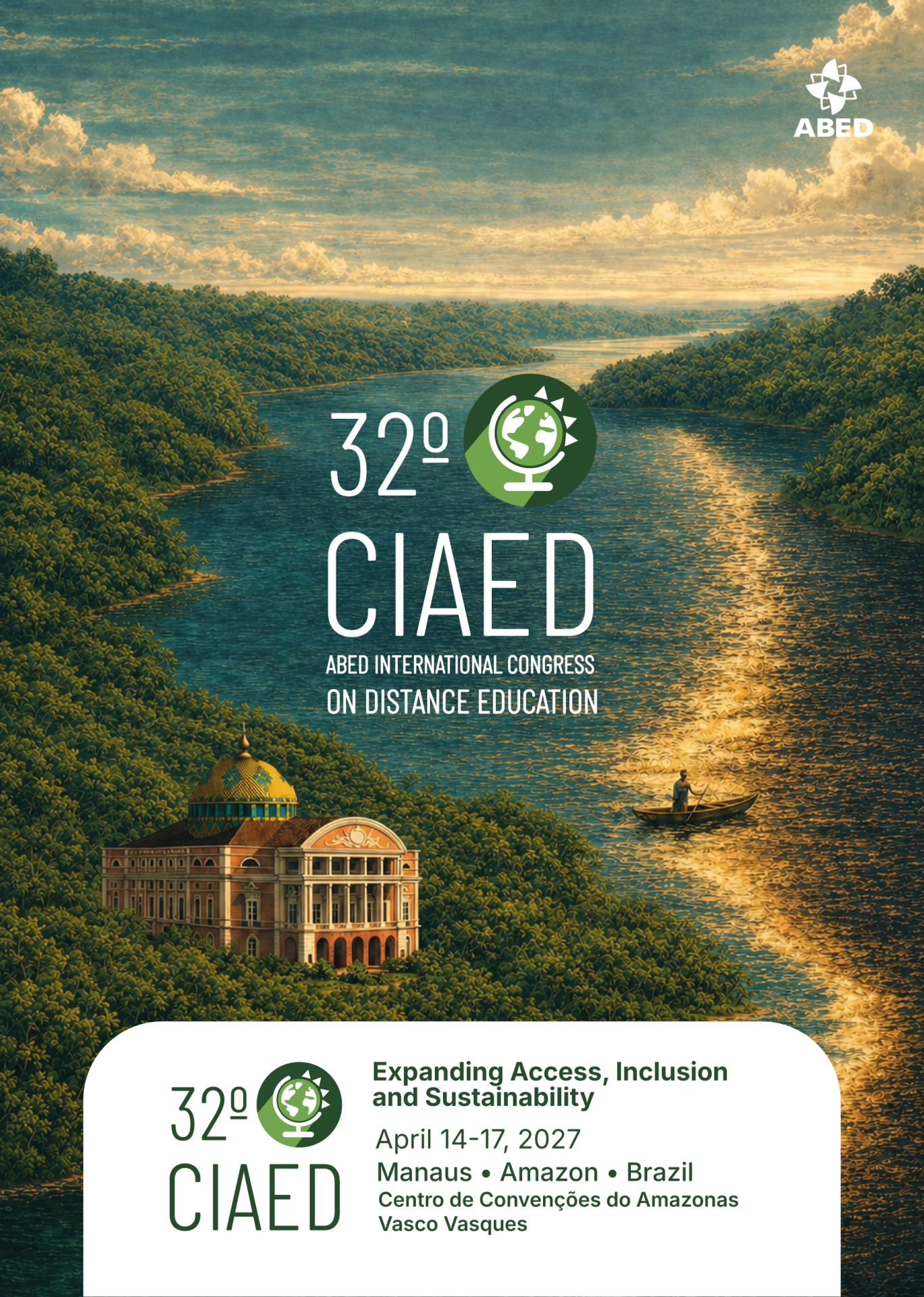 Pôster do 32º CIAED em Inglês