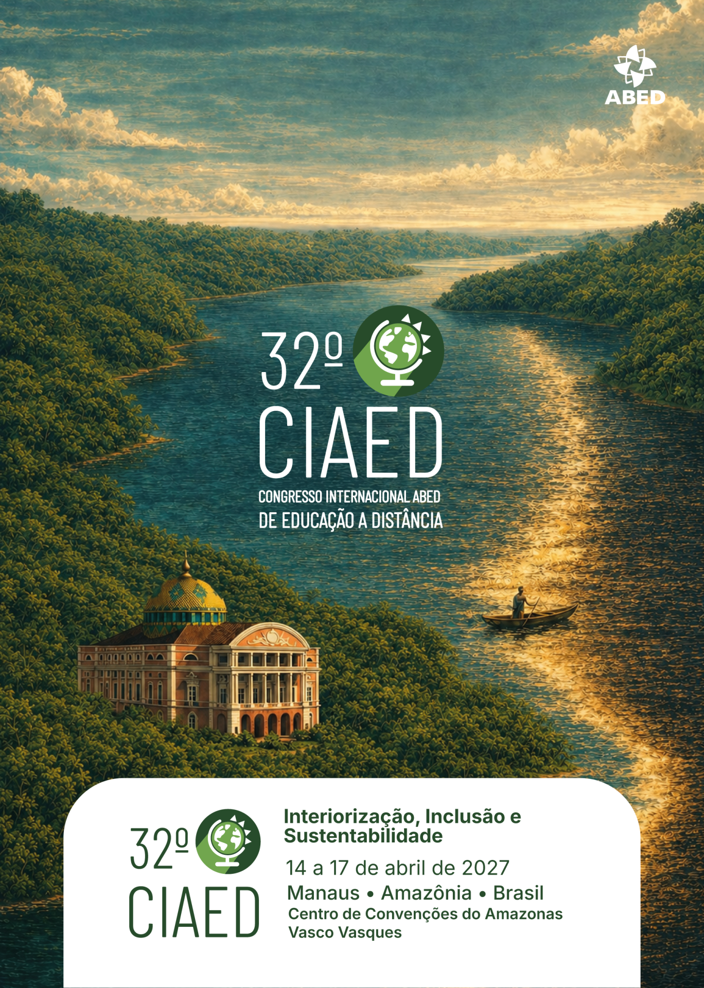 Pôster do 32º CIAED em Português